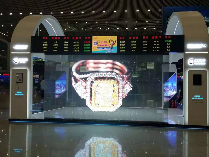 免费看一级大黄情大片 新型超透明led显示技术——led透明屏